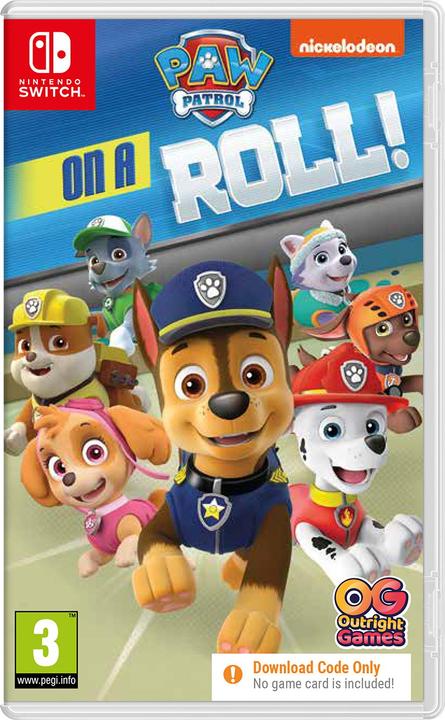 Immagine prodotto Bandai Namco Paw Patrol: On A Roll (Code In A Box) (Switch) (Switch, Switch Lite, Switch OLED)