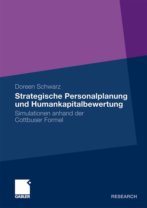 Produktbild Strategische Personalplanung und Humankapitalbewertung (Deutsch, Doreen Schwarz, 2010)