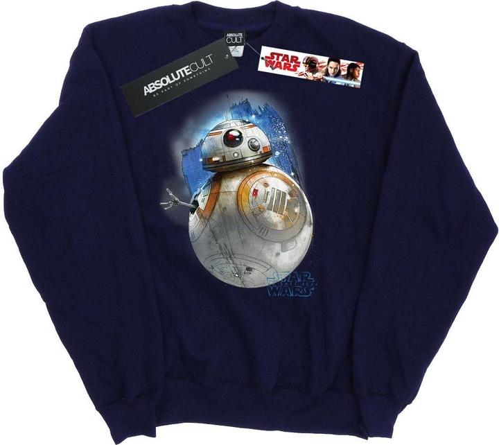 Actual product image Star Wars Womens/Ladies The Last Jedi BB-8 Brushed Sweatshirt (L)