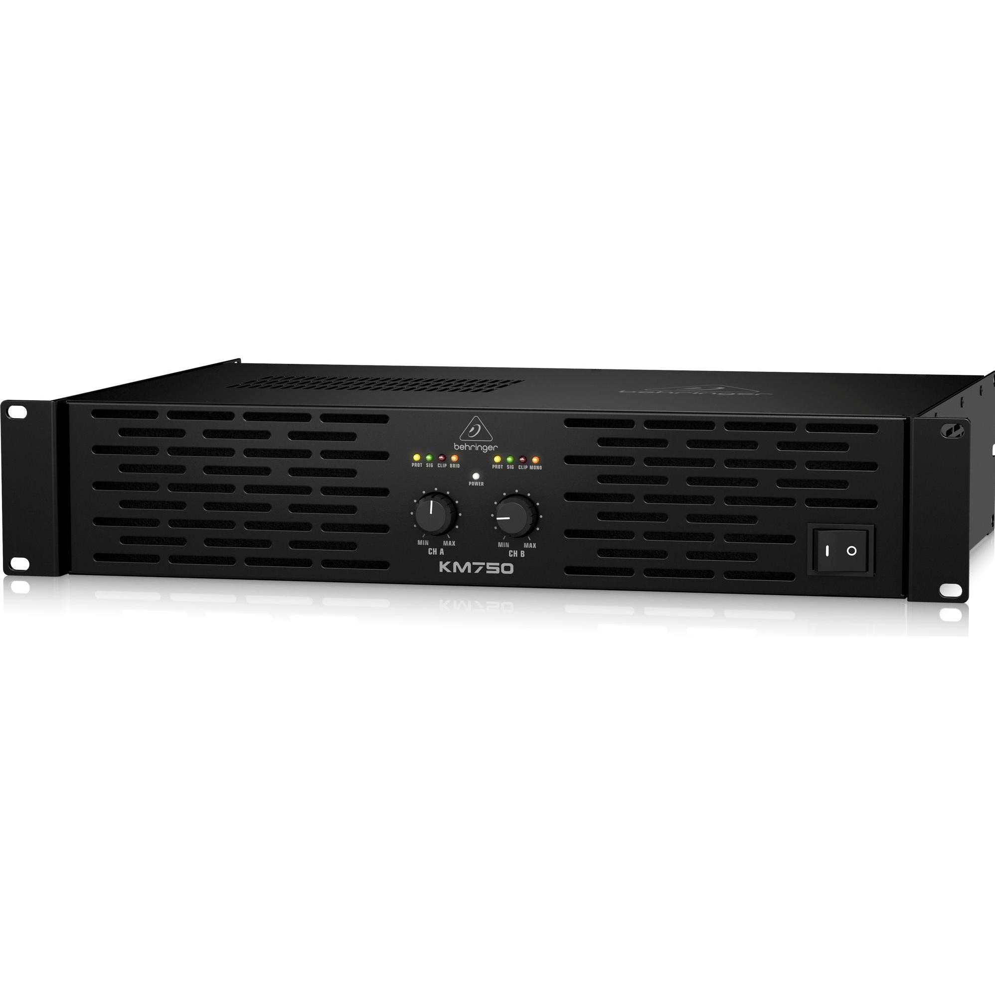 Behringer KM750 versterker, Effektgerät, Schwarz