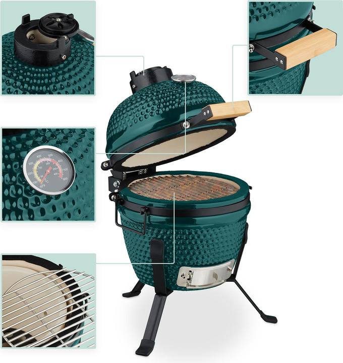 Produktbild Relaxdays Kamado-Grill (260 mm)
