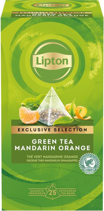 Produktbild Lipton Exs Grn Mandarin Orange 25se (45 g)