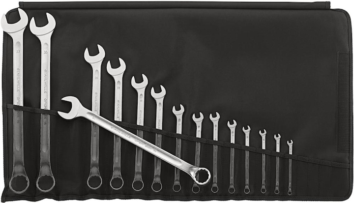 Produktbild Stahlwille Ring-Maulschlüssel-Satz (32 mm, 6 mm, 7 mm, 8 mm, 9 mm, 10 mm, 11 mm, 12 mm, 13 mm, 17 mm, 19 mm, 22 mm, 24 mm, 27 mm, 30 mm)