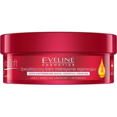 Eveline, Lozione corpo, Extra Soft Sauce Crema Intensiva Rigenerante Viso e Corpo 175ml (Crema corpo, 175 ml)
