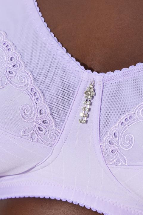 Actual product image Ulla Popken Kelly Pinstripe Support Bra (95 E)