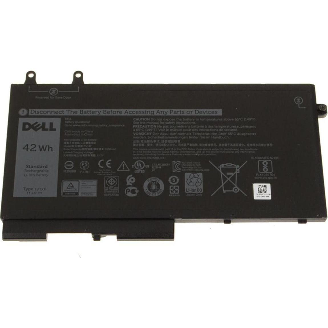 Dell 42Wh 3-cell Lithium Ion (3 Zellen), Notebook Akku