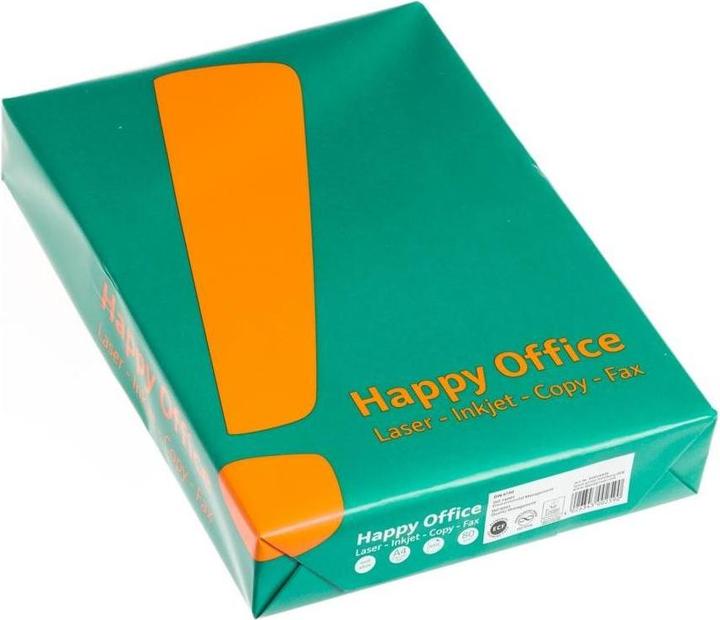 Actual product image Happy Office Copy paper (A4, 2500 Sheets, 80 g/m²)