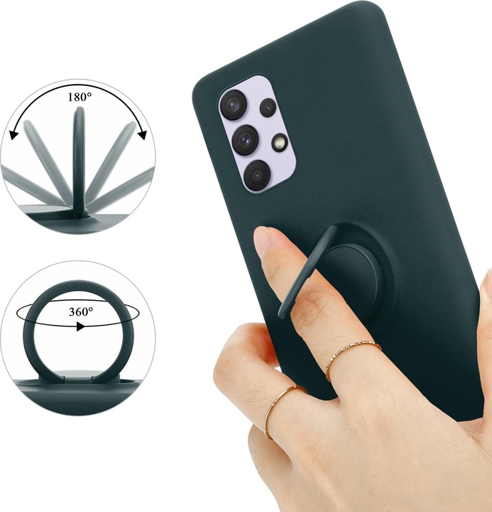 Actual product image Cadorabo TPU Liquid Ring Silicone Case Cover (Samsung Galaxy A33 5G)