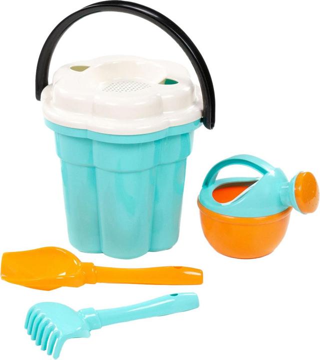 Image du produit Polesie Cavallino Safari XL Classic Seau avec arrosoir Bleu, 4 pcs.