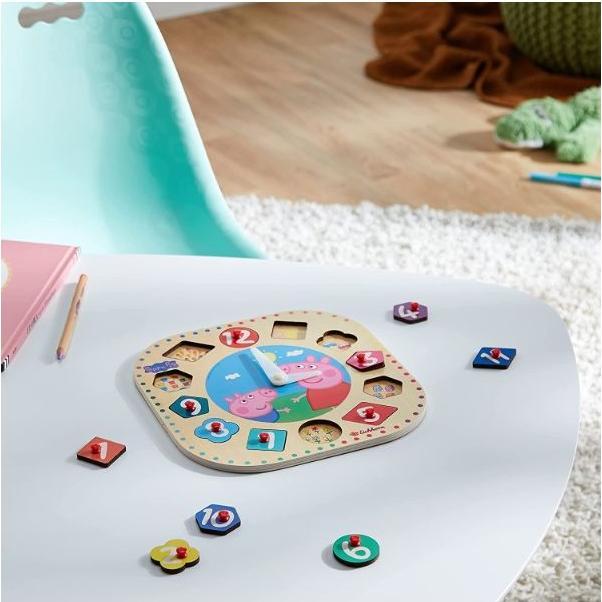 Image du produit Simba Peppa Pig, horloge éducative (Allemand)