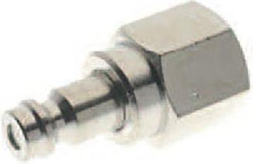 RS PRO Schlauchtülle Messing, G1/4 Buchse, Mit Gew