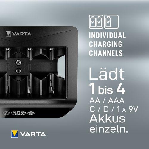 Image du produit Varta LCD Universal Charger+ (1 pcs, Chargeurs sans batterie)