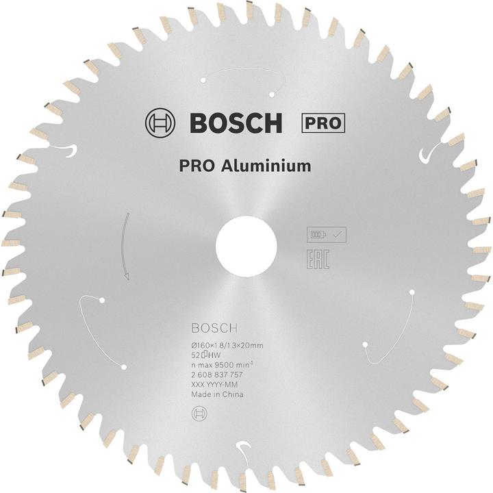Produktbild Bosch Professional Zubehör PRO Aluminium cordless Kreissägeblatt, 160 x 1,8 x 20 mm
