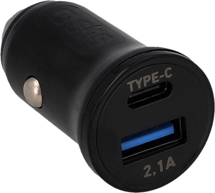 Image du produit SBS TECRTC1USB2AUL Chargeur pour appareils mobiles voiture noir