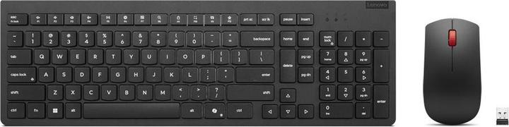 Actual product image Lenovo Essential Wireless Combo Keyboard & Mouse Gen2 Black-Belgium English (BE, Wireless)