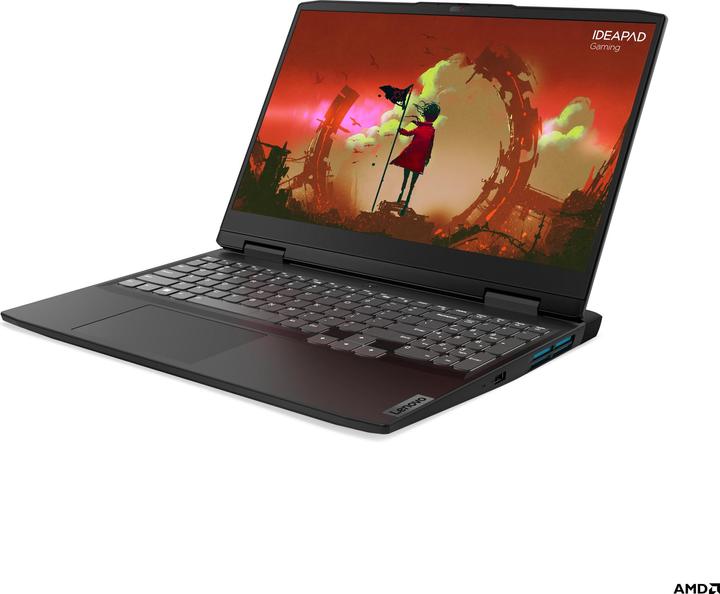 Produktbild Lenovo IdeaPad Gaming 3 15ARH7 (15.60", 512 GB, 16 GB, DE, AMD Ryzen 5 6600H)