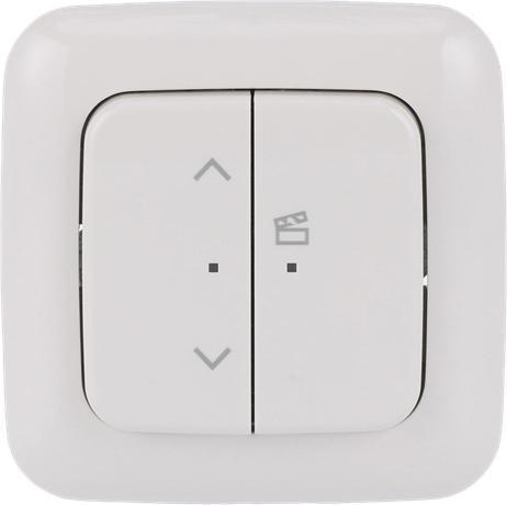 Actual product image Busch-Jaeger Busch-Jäger blind insert flex, 1-gang complete set with 2-gang operating element, wireless