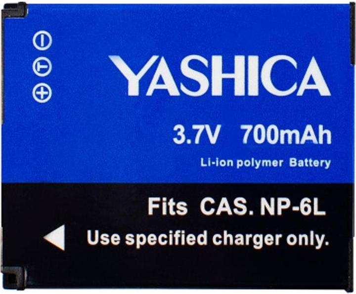 Immagine prodotto Yashica Li-ion Battery 3.7V / 700mAh (NP-6L) for DigiPix & DZ-100 Helly Kitty (Batteria della fotocamera)