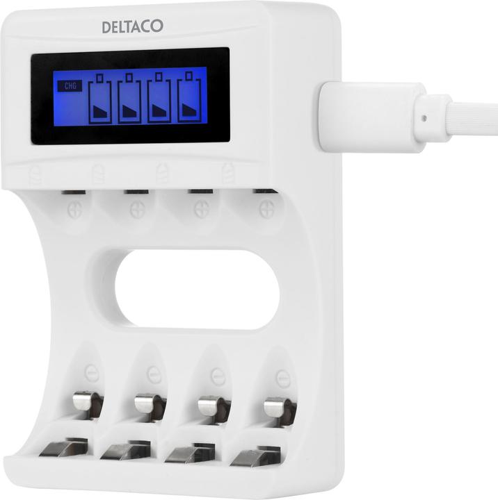 Produktbild Deltaco CHG-SG-USB100 (1 Stk., AA, AAA)