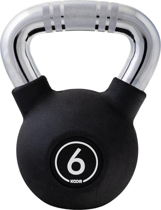 Immagine prodotto Koor Kettlebell 6 kg, Schwarz