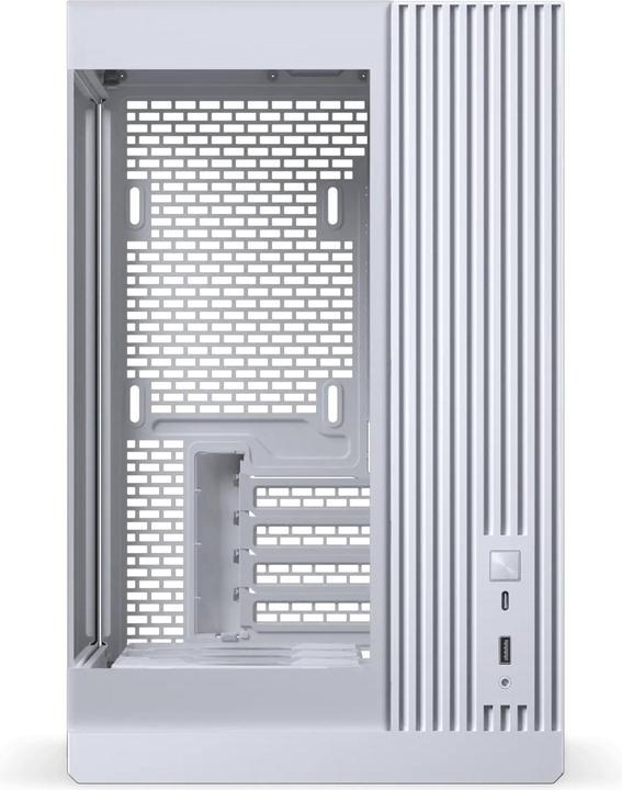 Actual product image Phanteks XT V3 PC-Gehäuse, Mini-Gehäuse, mATX, Tempered Glass - inklusive 3x 120-mm-Lüfter, weiss (mATX, Mini-ITX)