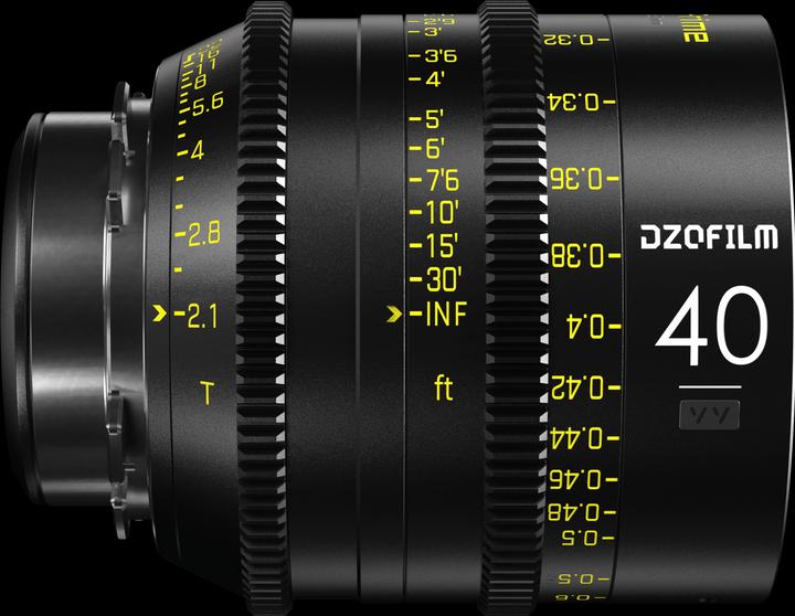 Actual product image Dzofilm Vespid Prime 40 T2.1 for PL/EF Mount (VV/FF) (PL, Canon EF, full size)