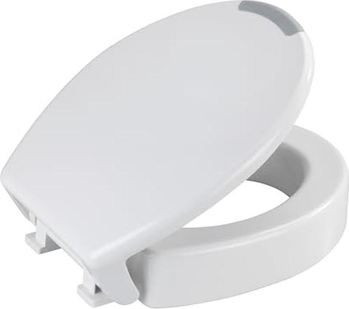 Image du produit Wenko Siège WC Secura Comfort L blanc avec dispositif d'abaissement automatique