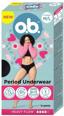 Actual product image o.b. Period Underwear (L, M)