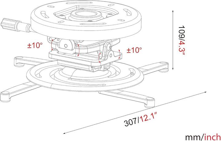 Produktbild myWall Deckenhalterung (Decke)