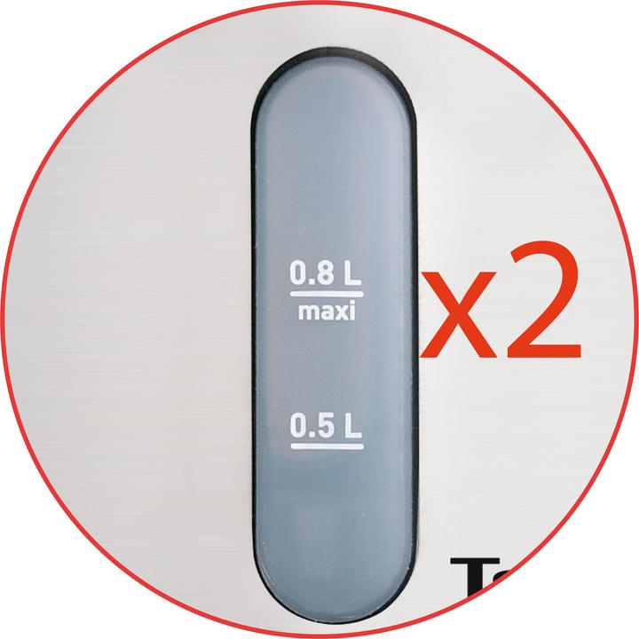 Actual product image Tefal Mini Inox (0.80 l, EU plug)