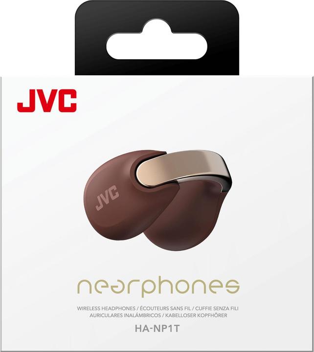 Produktbild JVC HA-NP1T-TU kastanienbraun (ANC, 26 h, Kabellos)