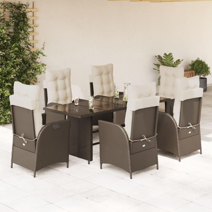 Produktbild vidaXL Garten Essgruppe (190 x 80 x 74 cm)