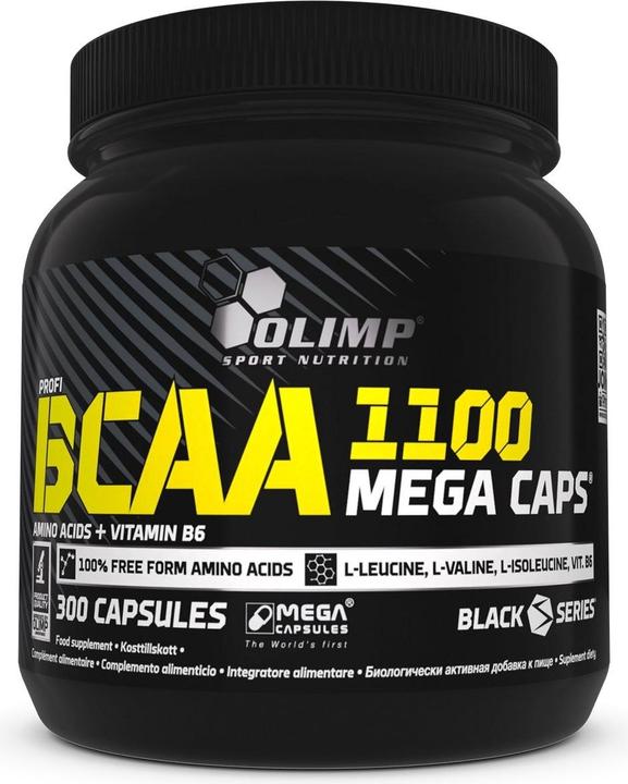 Produktbild Olimp Sport Nutrition Bcaa 1100 (300 Stück, Kapseln, 387 g)