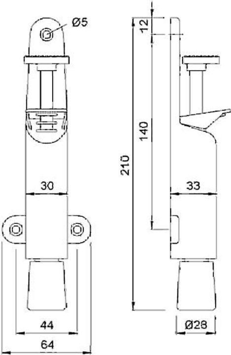 Produktbild Kws Türfeststeller 1026 (1 Stück)