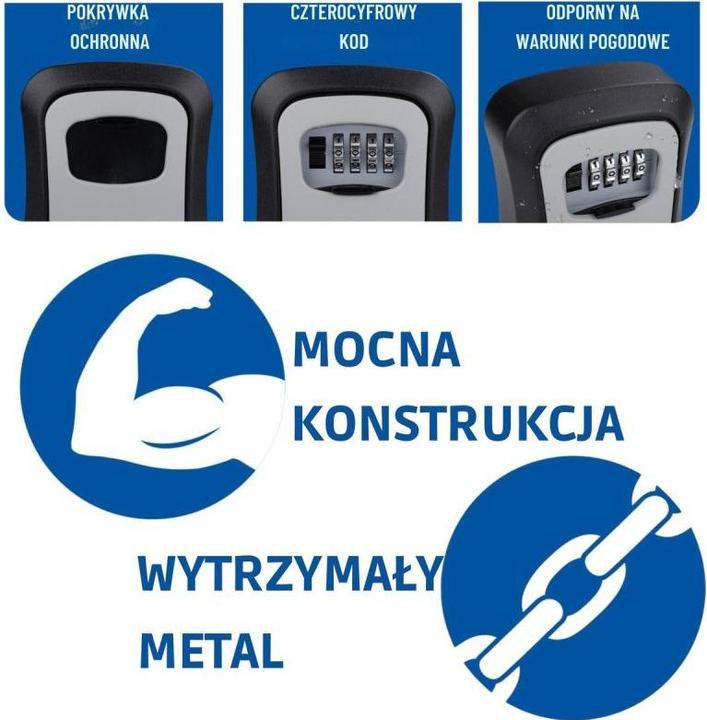 Actual product image Kinzo Key safe