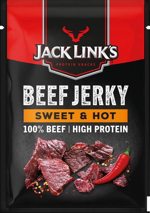 Image du produit Jack Link's Collation à base de viande Boeuf séché sucré et chaud
