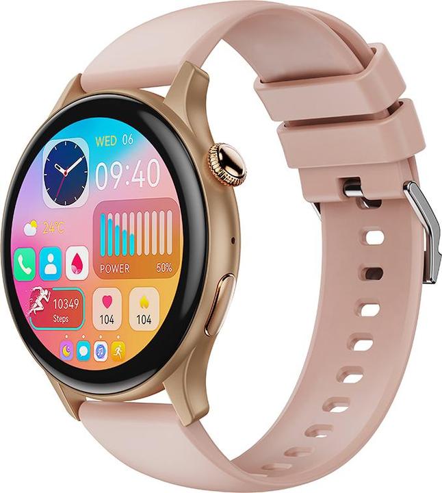 xO smartwatch J6 Amoled or rose