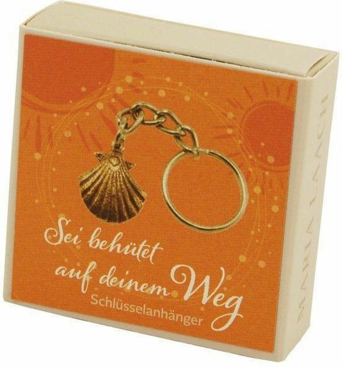 Produktbild Schlsselanhnger Jakobsmuschel, in Schachtel 'Sei behtet auf deinem Weg'
