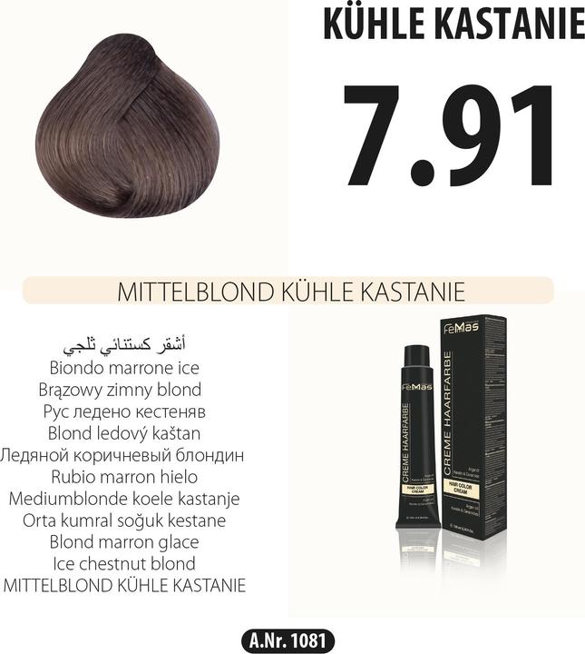 Immagine prodotto FemMas Colore per capelli intensivo Biondo Cioccolato 8,99 (8.99)