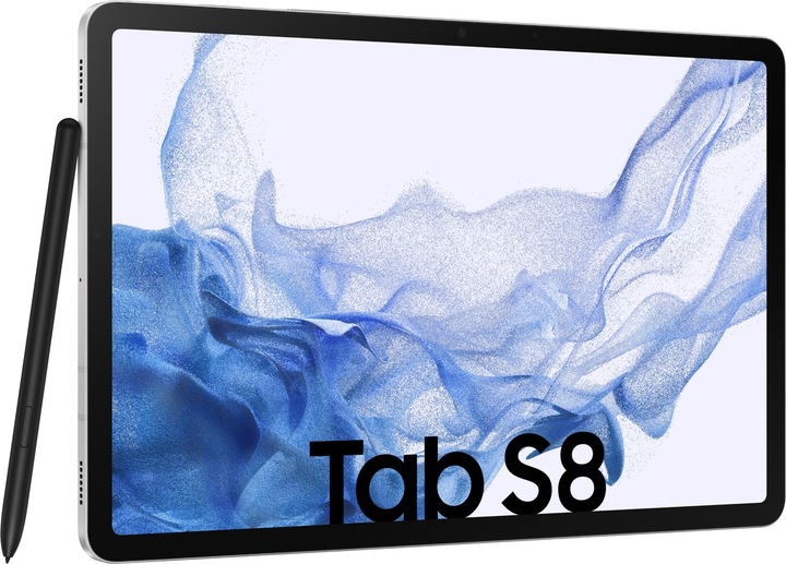 Actual product image Samsung Galaxy Tab S8 (WLAN only, 11", 128 GB, Silver)