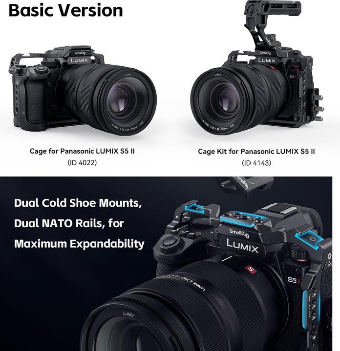 Image du produit SmallRig Panasonic S5 (Cage)