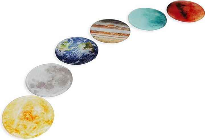 Image du produit Balvi Dessous de verre Planètes (6 x, Dessous de verre)