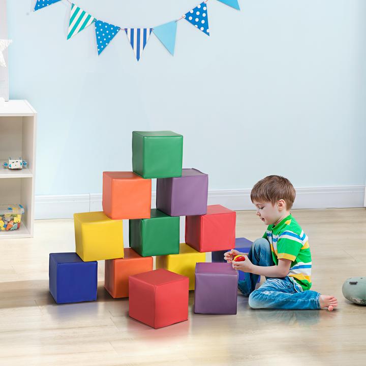Image du produit Homcom Blocs de mousse en kit de 12 pièces