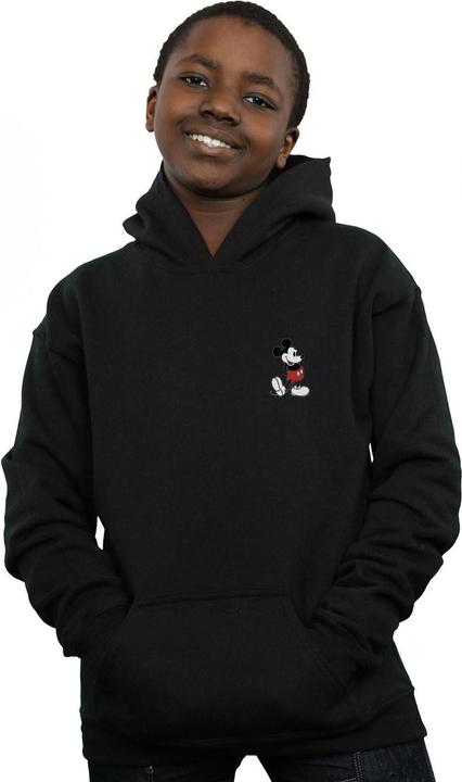 Immagine prodotto Disney Mickey Mouse Kickin Retro Chest Felpa con Cappuccio Ragazzi (140, 146)