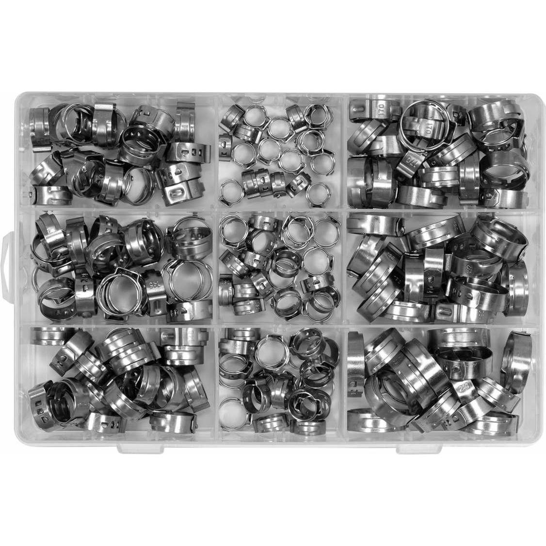 Yato, Utensile giardinaggio, OBEJMY ZACISKOWE Z USZAMI 170szt.