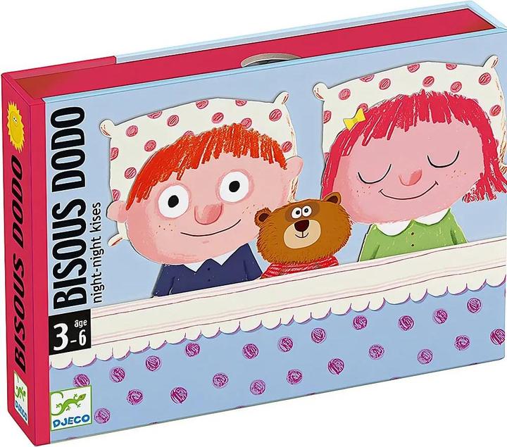 Actual product image Djeco Bisou Dodo card game (mult) (English, French, German, Italian, 2 Players)