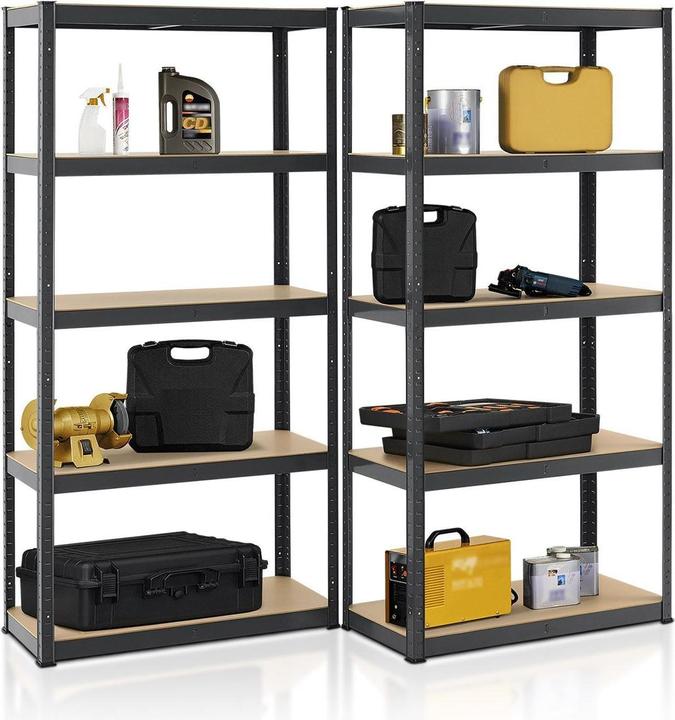 Image du produit Juskys 2er Set Lagerregal Basic