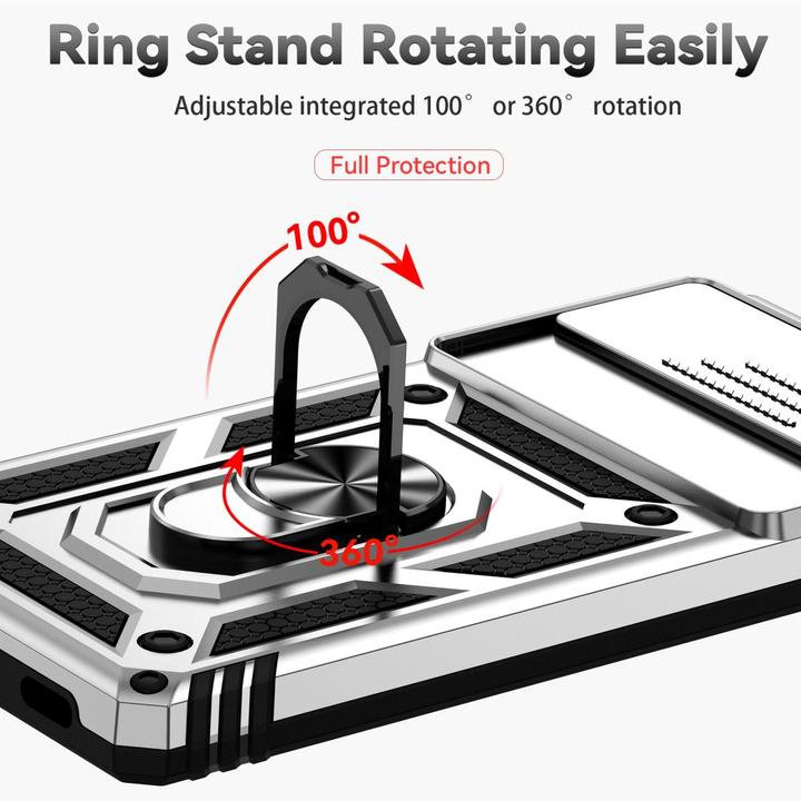 Produktbild König Design Hülle Handy Schutz für Google Pixel 6a Case Cover Halter Ring Etuis Bumper Neu (Google Pixel 6a)