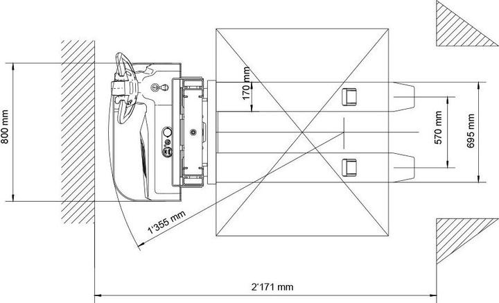Produktbild Ekström Elektrischer Hubstapler