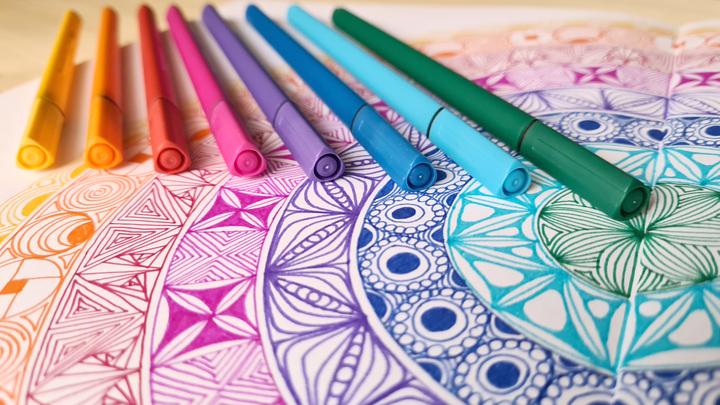 Produktbild Bruynzeel Fineliner Set 6 Farben Basic (6x)